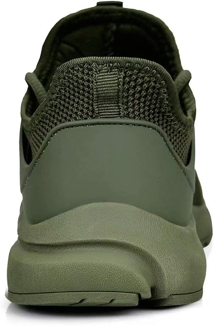  | Troadlop Men's Running Shoes Non Slip Shoes Breathable Lightweight Sneakers Slip Resistant Athletic Sports Walking Gym Work Shoes | Road Running