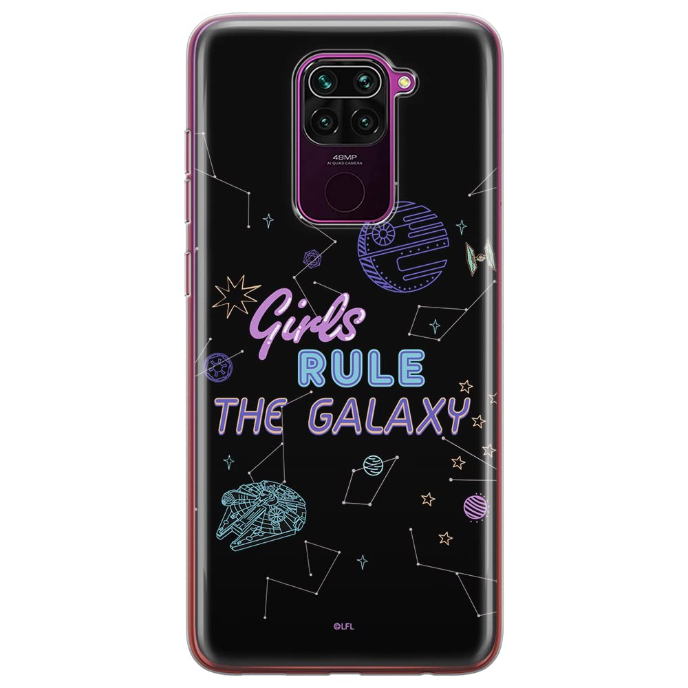 ERT GROUP mobile phone case for Xiaomi REDMI NOTE 9 original and officially Licensed Star Wars pattern 024 optimally adapted to the shape of the mobile phone, case made of TPU