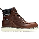 Wolverine Men's Trade Wedge 6" Moc Toe Construction Boot