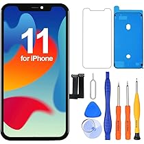 Ayake Substituição de tela para iPhone 11, tela LCD de 6,1