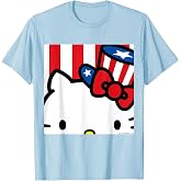 Hello Kitty Americana Close Up Tee Shirt T-Shirt