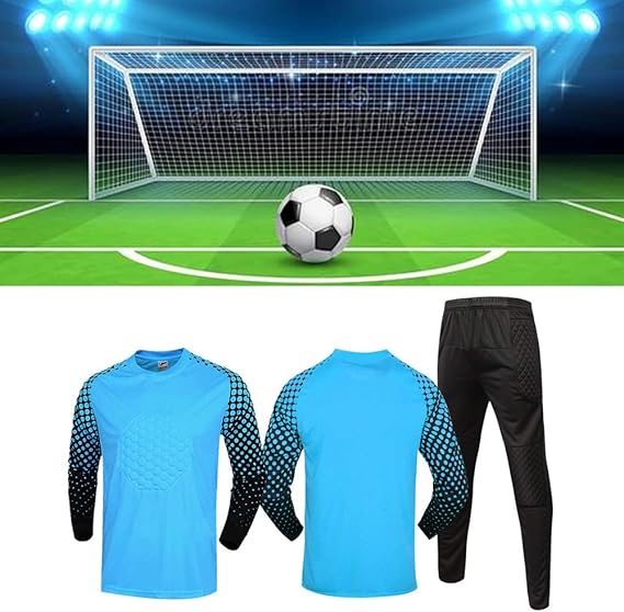 Soccer Goalkeeper Uniform Jersey Protective AntiCollision Shirts