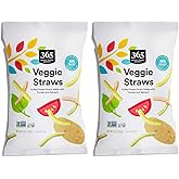 365 by Whole Foods Market,Veggie Straws,Made with Tomato and Spinach,Vegan,Gluten-Free,6 Ounce,(Pack of 2)