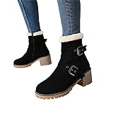 Ankle Boots for Women,Keep Warm Size Zipper Mid