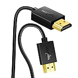 Twozoh Flexible & Slim HDMI Cable 6.6FT, Soft