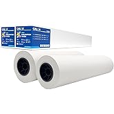 CALCA Pack of 2, Sublimation Paper for F570, Sublimation Paper Roll 24in x 100ft 2" Core Quick Drying Dye Sublimation Transfer Paper Roll 95gsm (24in x 100ft x 2Rolls)