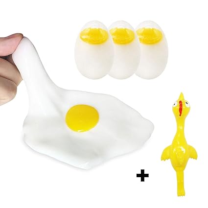 Buy Namii W Soft Egg Slime Squishy Toy Fluffy Putty Clay