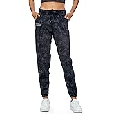 Haowind Joggers for Women with Pockets Elastic Waist Workout Sport Gym Pants Comfy Lounge Yoga Running Pants