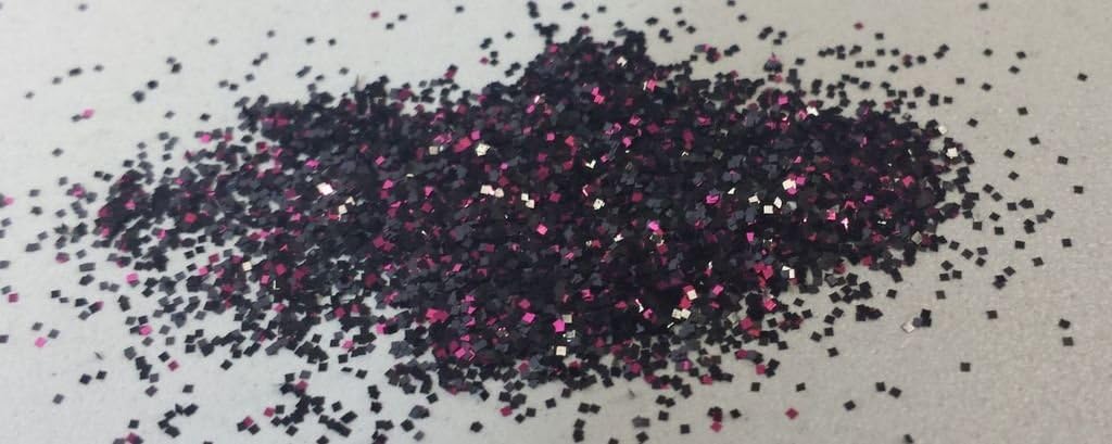 Vintage Paint Black Cherry 0.015 Square Metal Flake - 3 Ounce