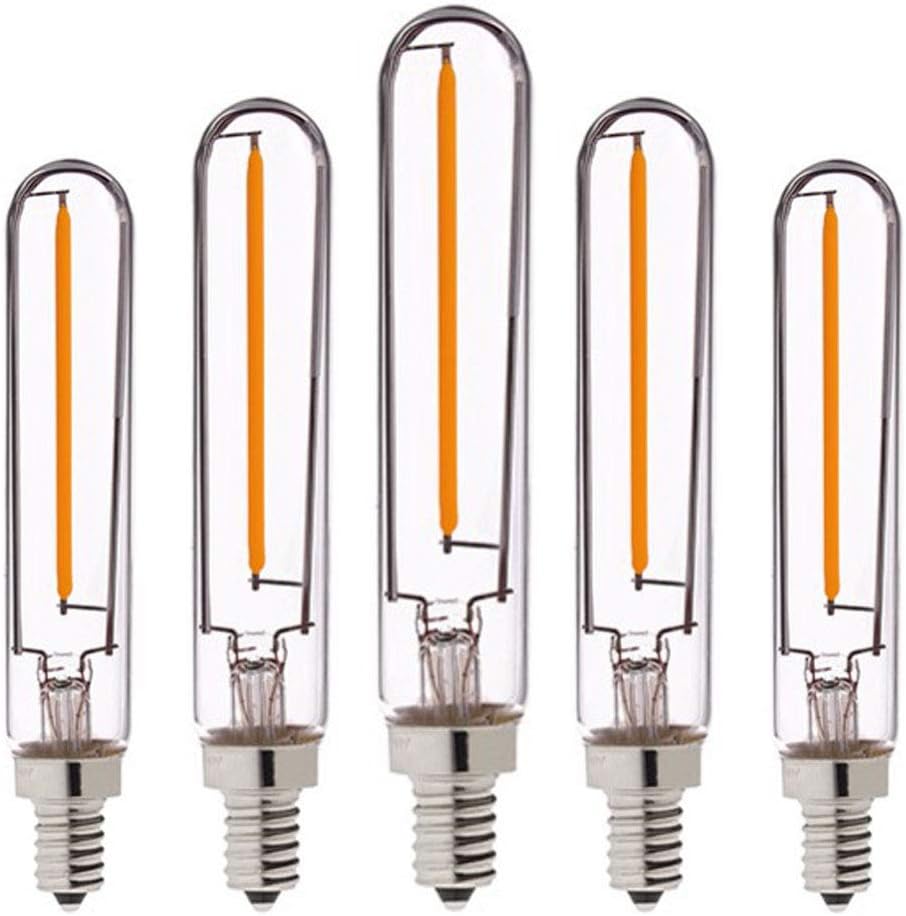 E12 T20 Dimmable LED Candelabra Light Bulbs, 1W 110V Edison Light Bulb