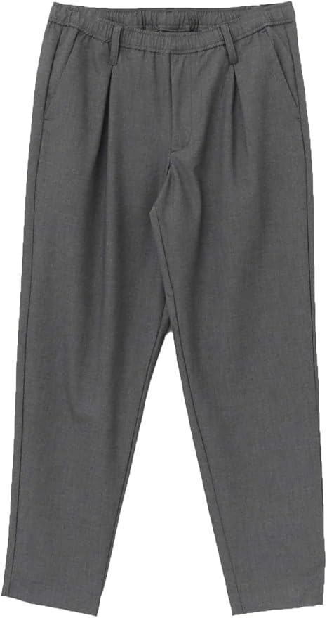 Amazon センスオブプレイス パンツ Carremanテーパードスラックス メンズ 94 14y002 Gray L ロングパンツ 通販