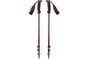 BLACK DIAMOND Trail Back Trekking Poles (Pair) | Durable Aluminum | FlickLock Adjustability | Comfortable Grips for Hiking & Backpacking