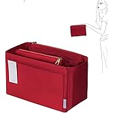 ZTUJO Purse Organizer, Felt Bag Organizer Purse Organizer Insert For Speedy, Neverfull, Graceful, Neverfull,Tote, Handbag,Shaper