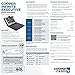 Cooper Infinite Executive Keyboard case Compatible with HP ElitePad 900 | 2-in-1 Bluetooth Wireless Keyboard & Leather Folio Cover | 100HR Battery, 14 Hotkeys (Black)