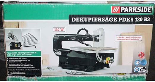 Scroll Saw Pdks 120 B3 Fine Saw Jigsaw Saw Tool Amazon Co Uk Diy Tools
