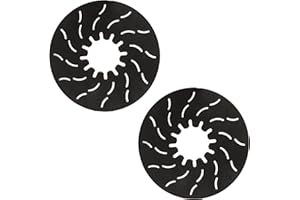 FLEXHITCH 2 pcs 5th Wheel Hitch Lube Plate, 10 Inch Round Suitable for Kingpin Series Products for Reduce Friction, Extends C