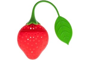 Silicone Tea Strainer Strawberry Lemon Design Loose Tea Leaf Strainer Bag Spice Infuser Filter Tools Clever