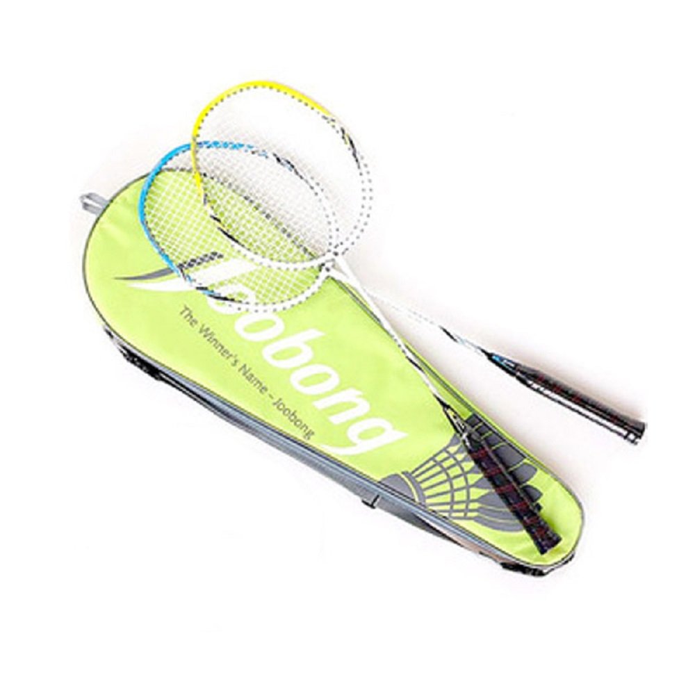 Joobong AMORTEC505 Badminton Racket set (2 rackets + 4