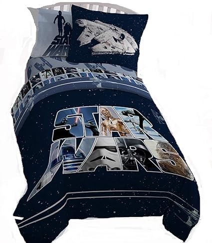 Amazon Com Star Wars Galactic Empire Twin 5 Piece Bedding Set