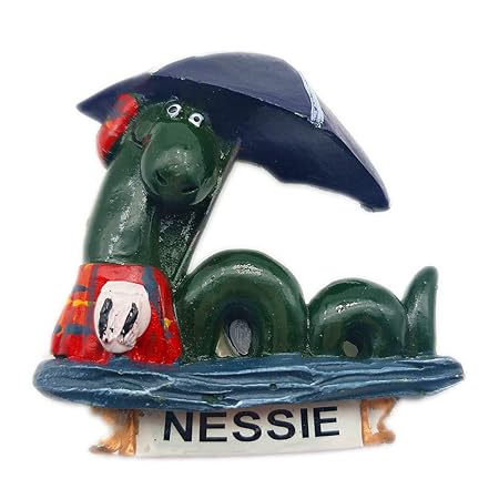 Hqiyaols Souvenir Ness Monster Francia Refrigerador 3D Imán de ...