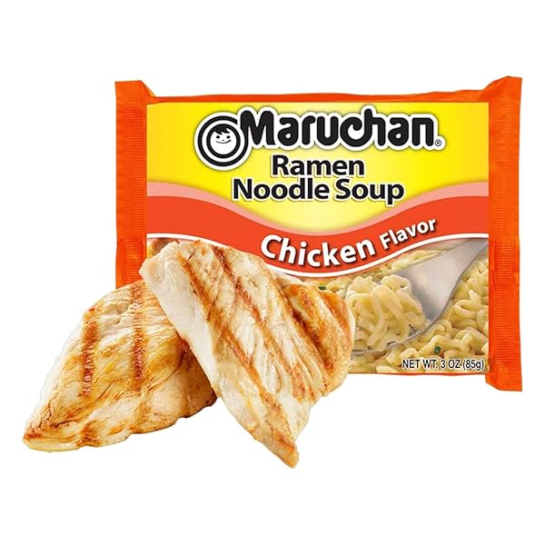 MARUCHAN, RAMEN NOODLE SOUP, CHICKEN FLAVOR, 3 OZ