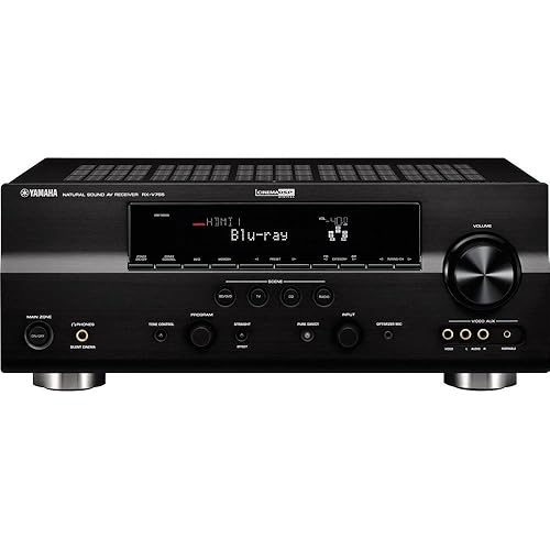 Yamaha RX-V765BL 665 Watt 7-Channel Home Theater Receiver (Discontinued by Manufacturer)