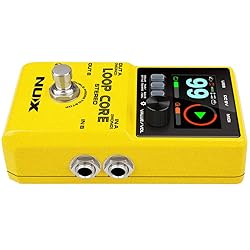 NUX Loop Core Stereo Guitar Looper Pedal, 6 hours