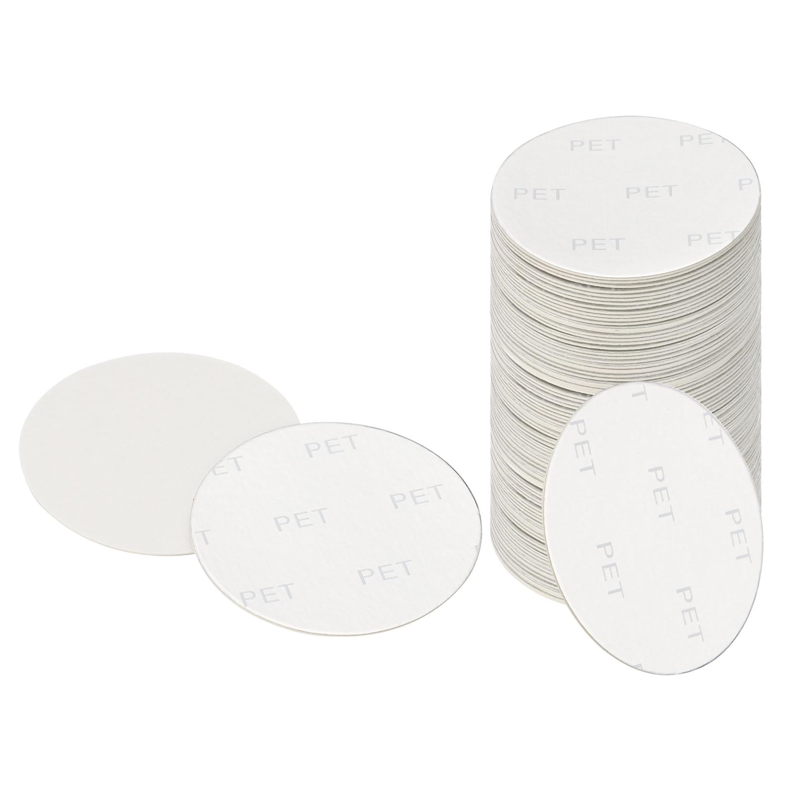 PATIKIL 38mm/1.5" Aluminum Foil Cap Liner, 200 Pack Resistant Tamper Induction Heat Sealer Sealing Liners for PET Bottle Jar Lid