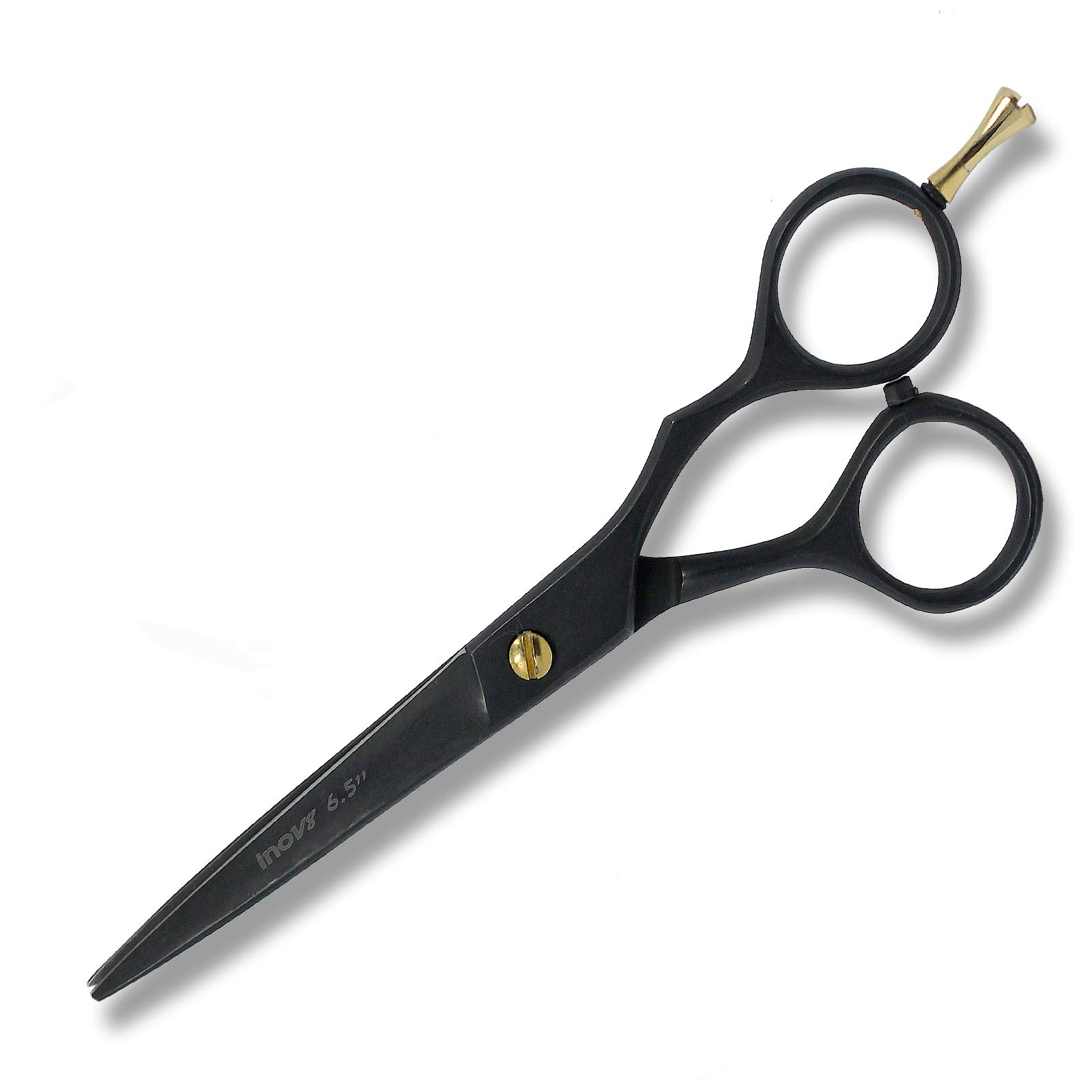Barber Salon Hair Cutting Sharp Scissor - 6.5 inch Professional Japanese Shear with Convex Edge - Multinational Scissor Hairdressing Beard Mustache