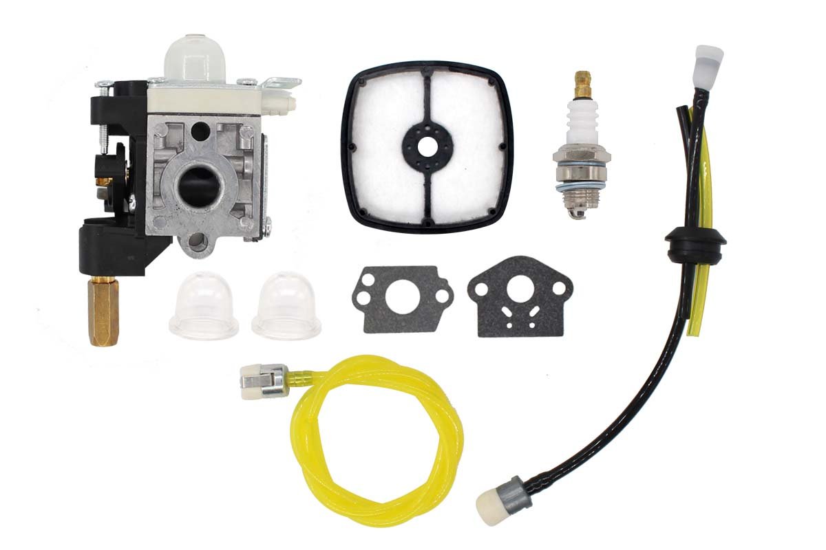 Photo 1 of Carburetor Air Filter Fuel Line Spark Plug Tune-Up Kit For Echo PE-200 SRM-210 SRM-230 SRM-225 GT-200R GT-230 GT-231 PAS-230 PAS-231 PE-230 Weeder Weed Eater String Hedge Trimmer Brushcutter Edger