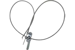 Jvfnxpm GW-9015 Throttle Choke Cable for Troy Bilt Horse tillers with 6 hp Tecumseh Engines Replace 9015 9240 GW-9240