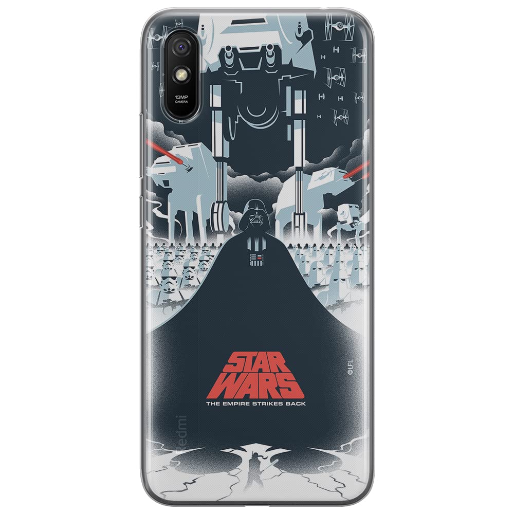 ERT GROUP mobile phone case for Xiaomi REDMI 9A original and officially Licensed Star Wars pattern 023 optimally adapted to the shape of the mobile phone, case made of TPU