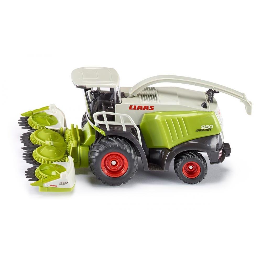 siku 1993, Claas Forage Harvester, 1:50, Metal,Plastic, Green, Folding and removable harvester