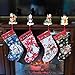 BestPysanky 4 Polar Bears, Rudolph, Penguins and Gingerbread Man Christmas Stockings 18 Inch