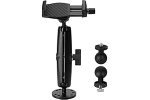 SOULKAWA RotoGrip Phone Holder, Adjustable Cell Phone Mount for Kayaks, Secure Kayak Phone Holder for Fishing