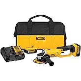 DEWALT 20V MAX* Angle Grinder Tool Kit, 4-1/2-Inch (DCG412P2)