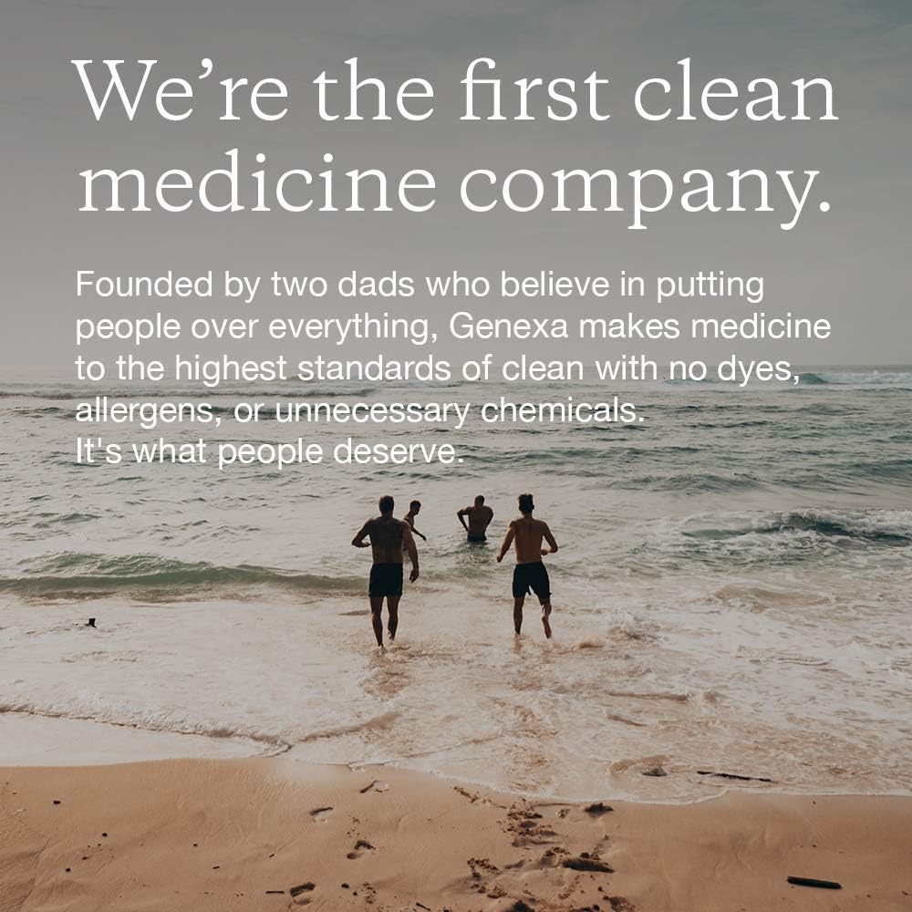 Genexa Stress - 60 Tablets | Certified Organic & Non-GMO, Physician Formulated, Homeopathic | Stress & Fatigue Remedy: Health & Personal Care