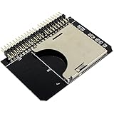 QNINE SD Card to 2.5 Inch IDE Adapter, SDHC SDXC MMC Memory Card Converter to Laptop HDD 44 Pin Male PATA Port
