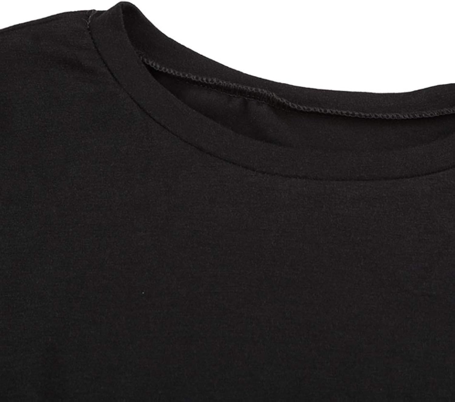 Blibea Girls Casual Loose Short Sleeve Knot Front Tops Tee Shirts Size 4-13: Clothing
