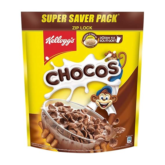 Kelloggs Chocos, High in Protein, B Vitamins, Calcium And Iron, 1.2kg Pack