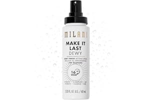 Milani Setting Spray + Primer, Make It Last Dewy - Dewy Finish Moisturizing Formula for Glow on the Go, Setting Spray for Makeup and Face Primer, Prime + Set + Hydrate, 2.03 Fl. Oz