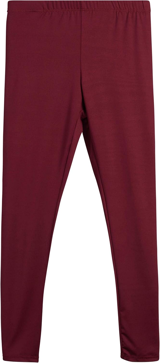 Sweet Hearts Girls’ Active Leggings – 3 Pack Performance Leggings: Clothing