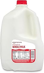 Amazon Grocery, Whole Milk, 1 Gallon, 128 Fl Oz