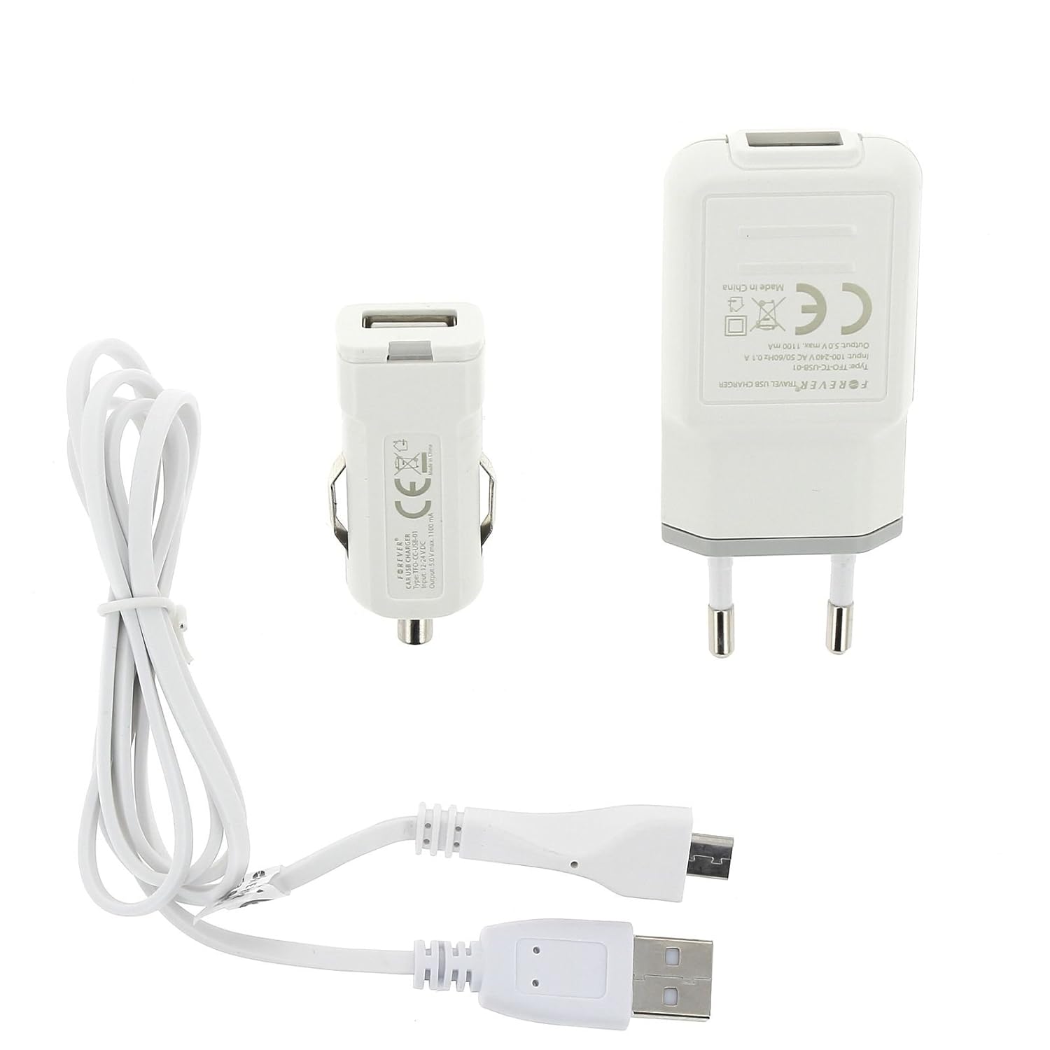 Subtel Cavo OTG 15 Cm, USB C Type C A USB A 2.0, Adattatore In Alluminio Argento Per Smartphone, Tablet