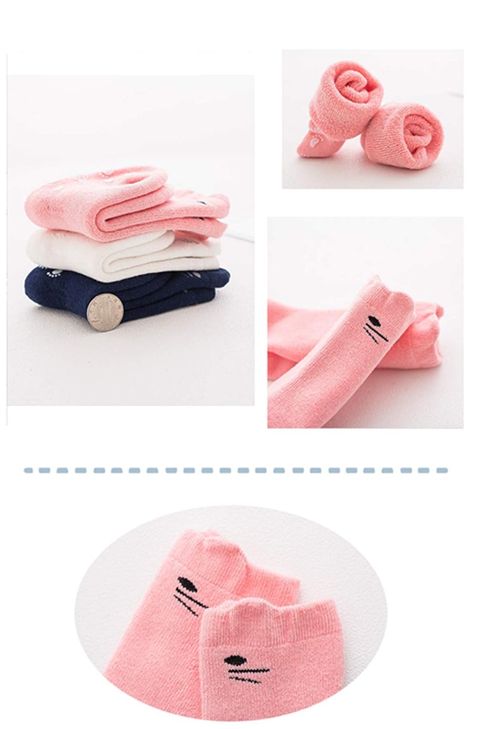 Bebe 3 Paires Enfant Chaussettes En Coton Automne Hiver Chaussette Epais Chaud Respirant Mignonne Socquettes Bas Chaussettes De Sol Hautes Elastique Cadeau De Noel Nouvel An Pour Bebe Fille Garcon Bebe Garcon 0 24m Bebe 3 Paires Enfant Chaussettes En Coton Automne Hiver Chaussette Epais Chaud Respirant Mignonne Socquettes Bas Chaussettes De Sol Hautes Elastique Cadeau De Noel Nouvel An Pour Bebe Fille Garcon Bebe Garcon 0 24m