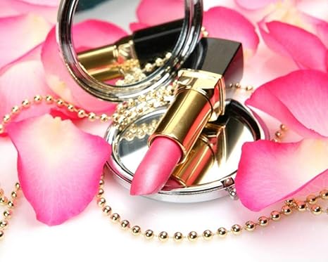 Amazon キャンバス絵画ファッション壁アート香水化粧品ポスターとプリント女性寝室の装飾サロン画像メイクアップポスター40x50cm Noフレーム 6 ウォールステッカー オンライン通販