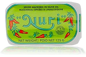 Nuri Spiced Whole Mackerel Tin 125g