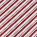 JAM Paper® Christmas Design Wrapping Paper- 25 Sq Ft - Sparkling Red & White Candy Cane Stripe - Sold Individually