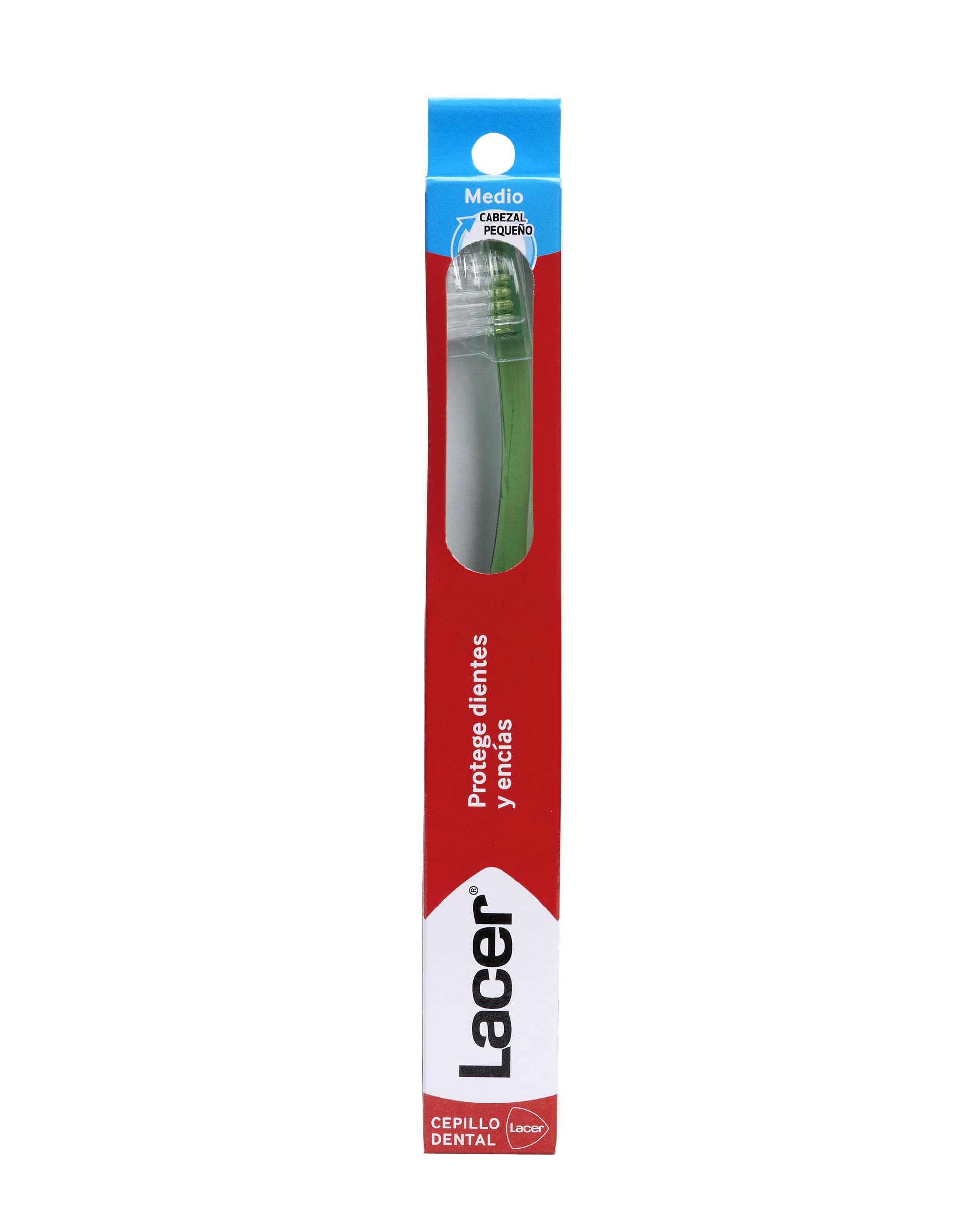 LACER Brush Head PQ Medium, Black, Standard