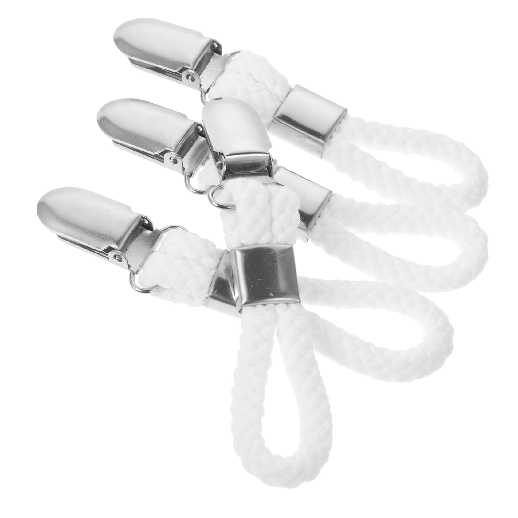 4Pcs Towel Clips Hooks for Hanging Sturdy Towel Holder Clips with Loops for Kitchen and Bathroom Storage for Tea Towels Beach Towels and Hand Towels